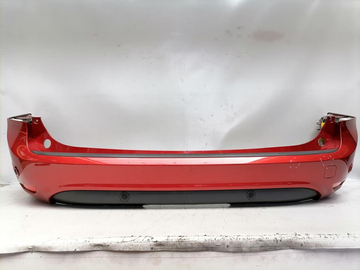 Ford Focus 2 original Sto&szlig;stange Stossf&auml;nger hinten Tango Rot Kombi Facelift Bj.2009